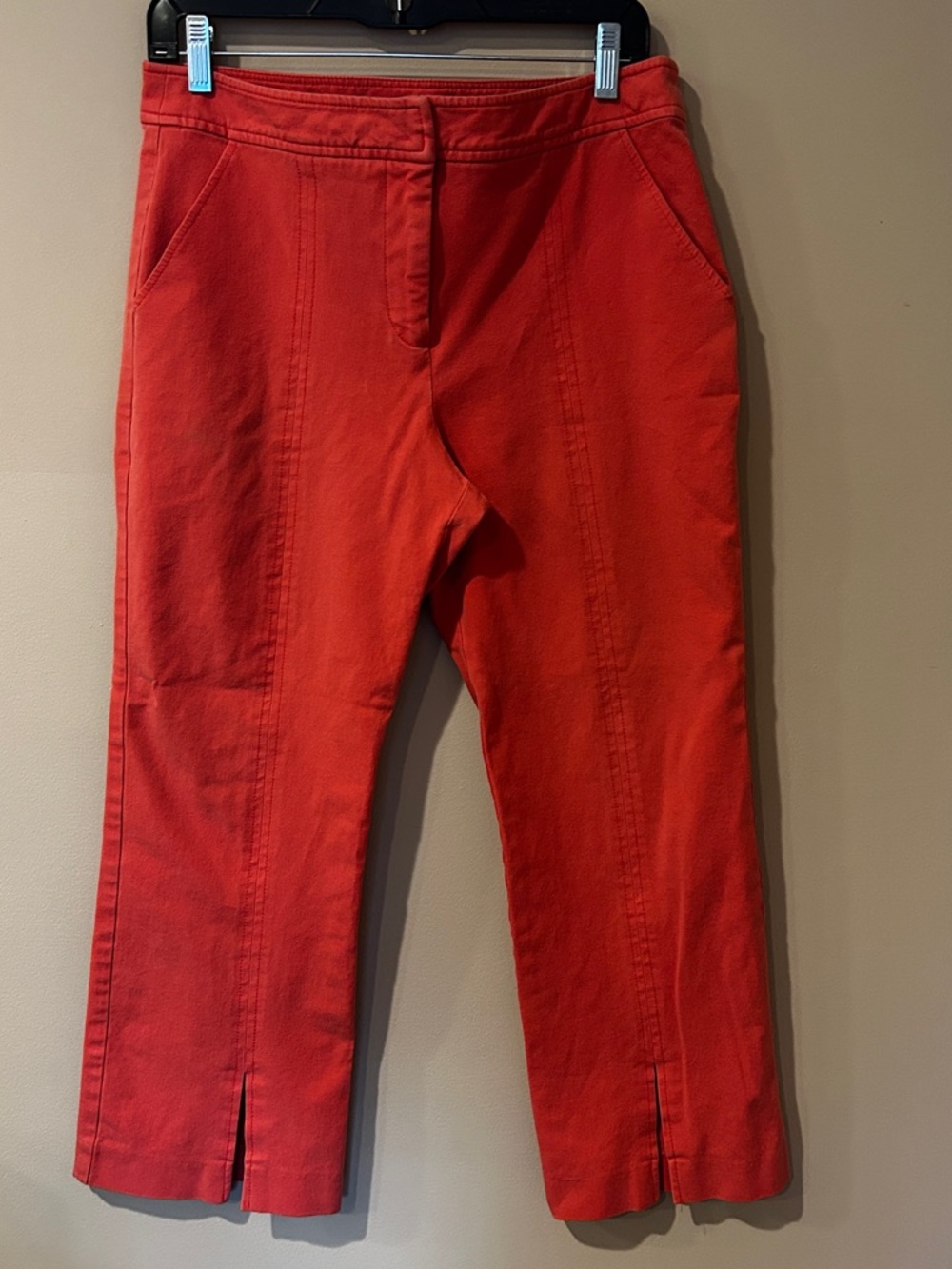 Trina Turk Coral Orange Pants Cargo